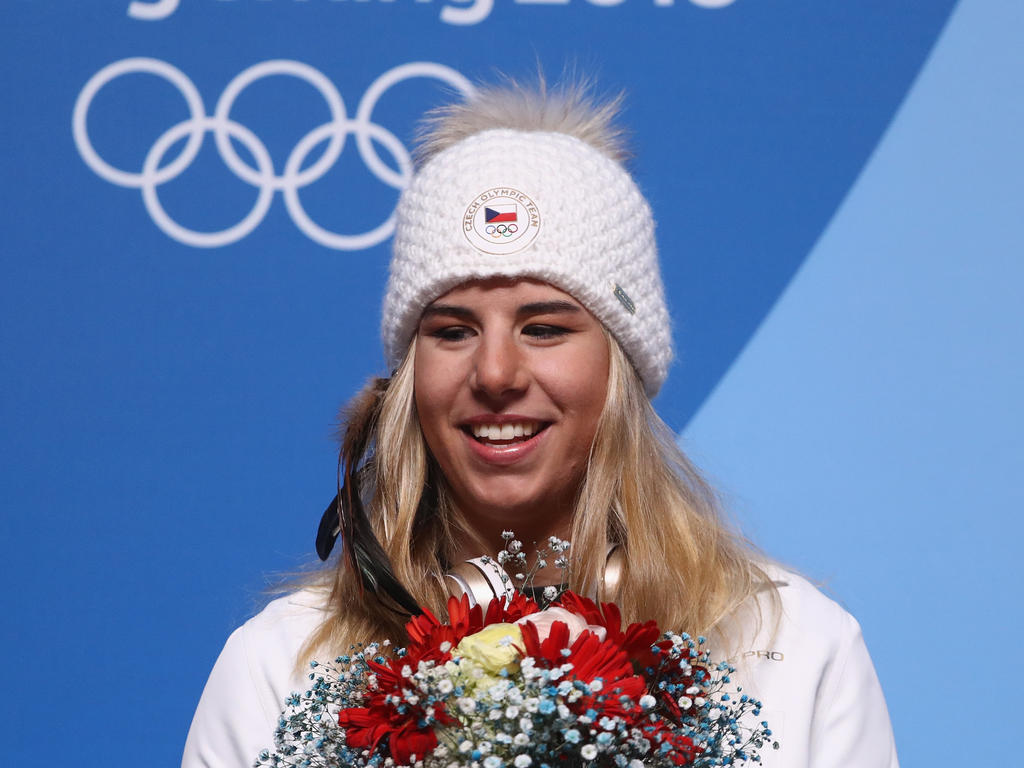 Ester Ledecka ist seit den Spielen von Pyeongchang Doppel-Olympiasiegerin Ester Ledecka ist seit den Spielen von Pyeongchang Doppel-Olympiasiegerin