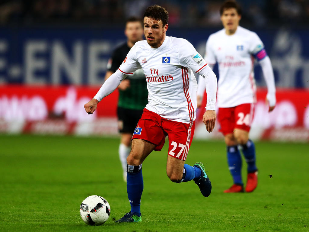 Nicolai Müller spielt eine starke Saison beim Hamburger SV
