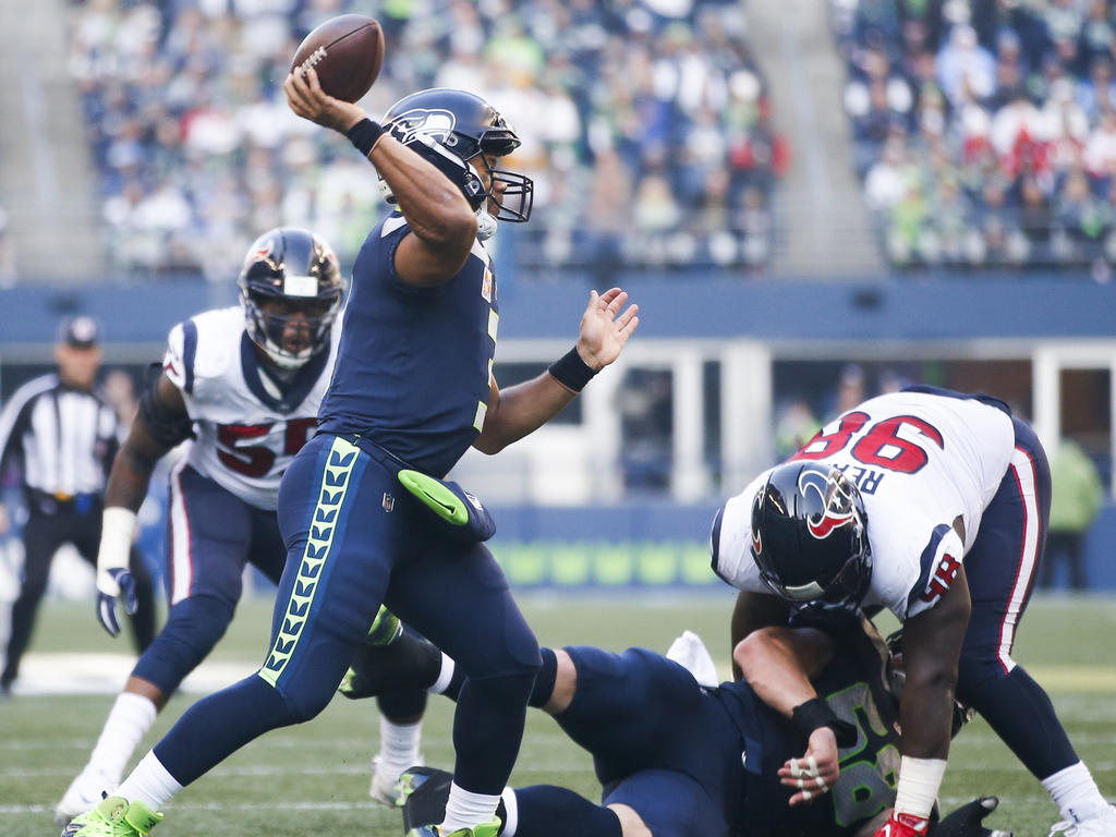 Russell Wilson behielt bis zum Schluss den Durchblick Russell Wilson behielt bis zum Schluss den Durchblick