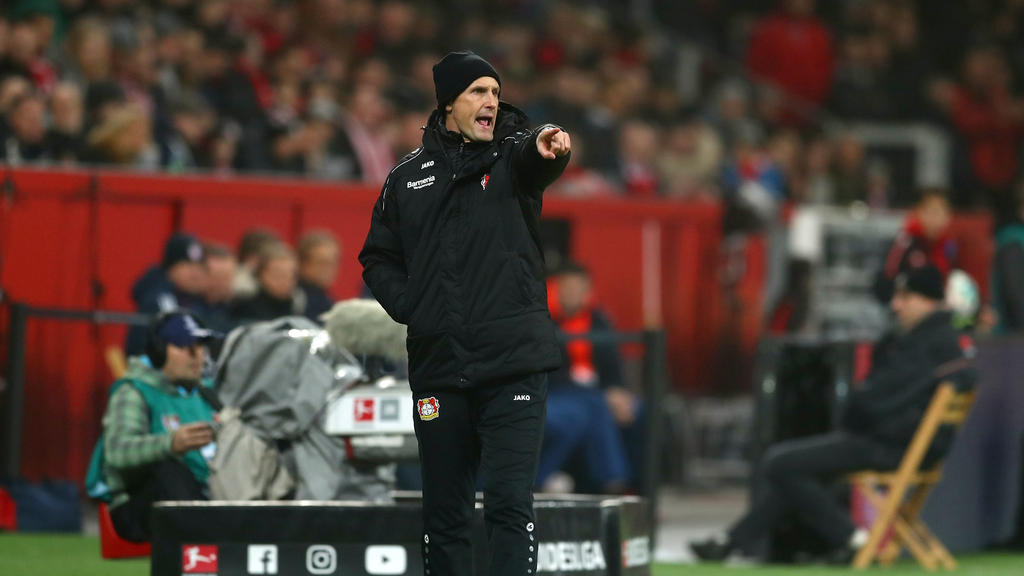 Leverkusen-Trainer Heiko Herrlich braucht Resultate