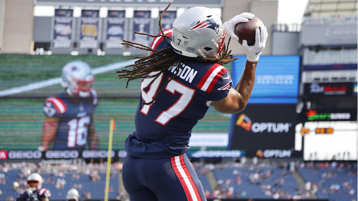 Jakob Johnson war mit den Patriots erneut siegreich