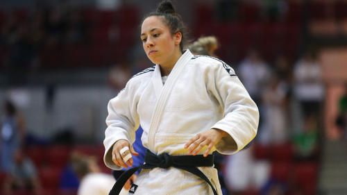 Katharina Menz holte bei der Judo-WM Silber