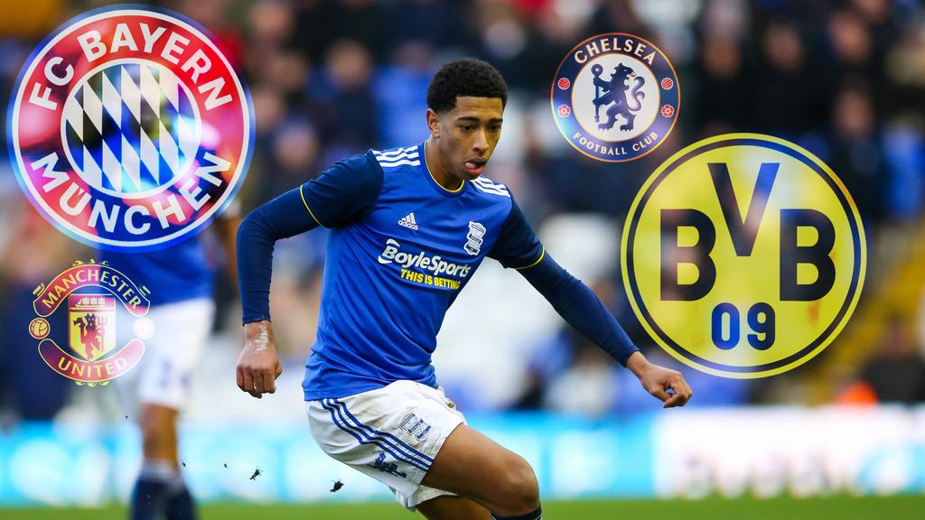 Jude Bellingham steht bei den Verantwortlichen des FC Bayern, BVB, Manchester United und Chelsea hoch im Kurs Jude Bellingham steht bei den Verantwortlichen des FC Bayern, BVB, Manchester United und Chelsea hoch im Kurs