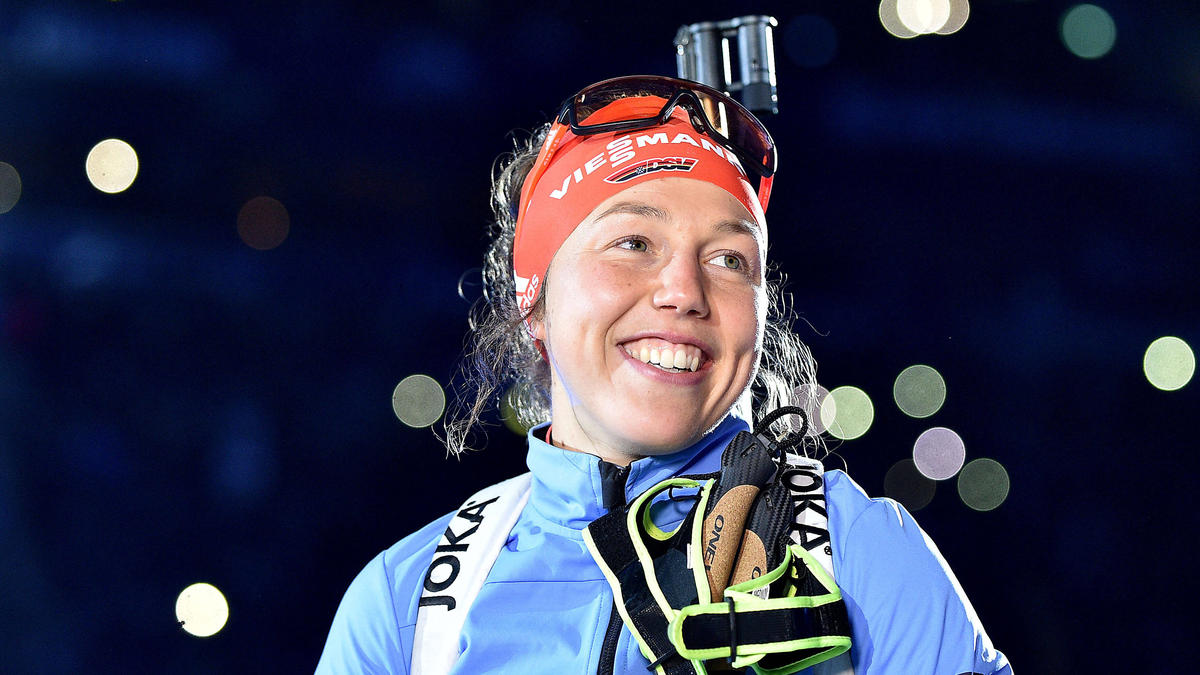 Kann das Thema Corona gut ausblenden: Laura Dahlmeier Kann das Thema Corona gut ausblenden: Laura Dahlmeier