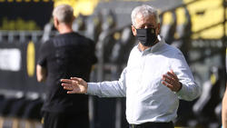 BVB-Trainer Lucien Favre ist nicht unbedingt ein Freund klarer Worte