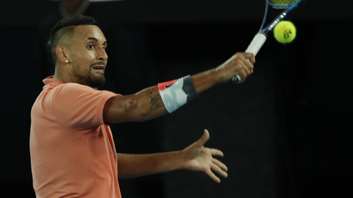 Über andere Teilnehmer der Adria-Tour verärgert: Nick Kyrgios Über andere Teilnehmer der Adria-Tour verärgert: Nick Kyrgios