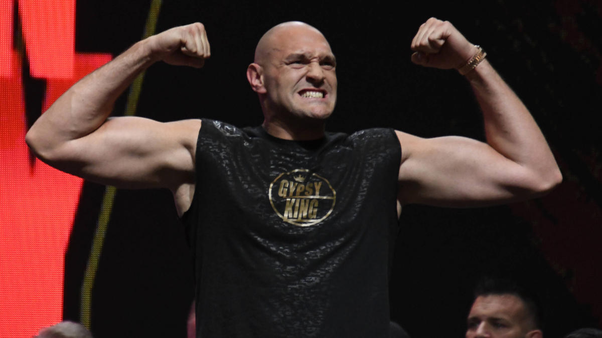 Tyson Fury könnte 2021 gleich zweimal gegen Anthony Joshua antreten Tyson Fury könnte 2021 gleich zweimal gegen Anthony Joshua antreten