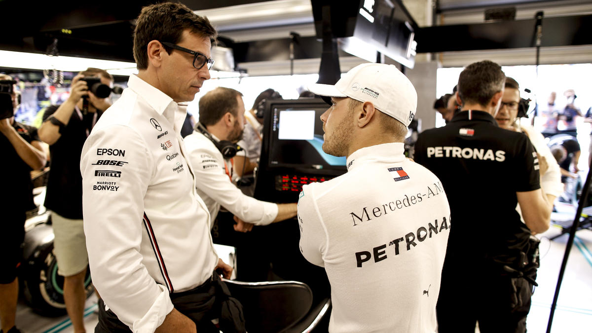 Valtteri Bottas ist die klare Nummer zwei bei Mercedes Valtteri Bottas ist die klare Nummer zwei bei Mercedes