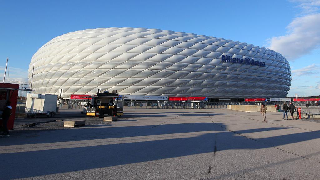 Die Allianz Arena des FC Bayern ist als EM-Spielort vorgesehen