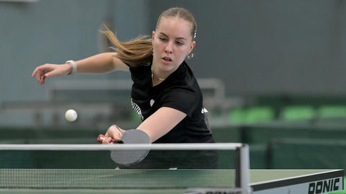 Annett Kaufmann gilt als größte Nachwuchshoffnung im deutschen Tischtennis