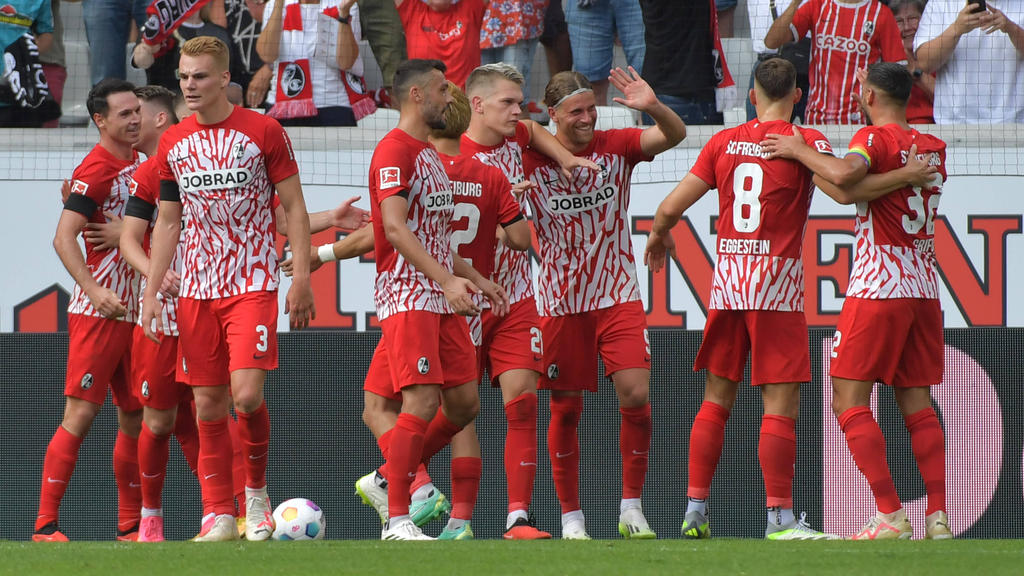 Freiburg startete mit zwei Siegen aus vier Spielen in die Bundesliga-Saison