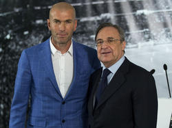 Zidane fue presentado como entrenador del Madrid hoy justo hace un año. (Foto: Getty)