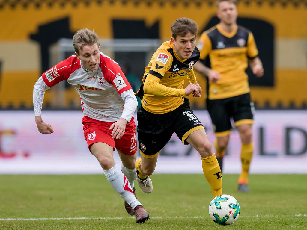 Dynamo Dresden setzte sich glücklich gegen Jahn Regensburg durch
