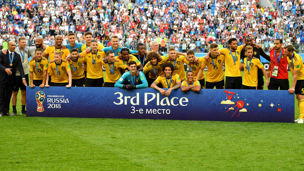 Die Belgier sicherten sich den dritten Platz bei der WM