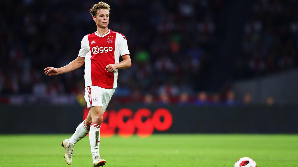 Der Vertrag von Frenkie de Jong bei Ajax läuft noch bis 2022