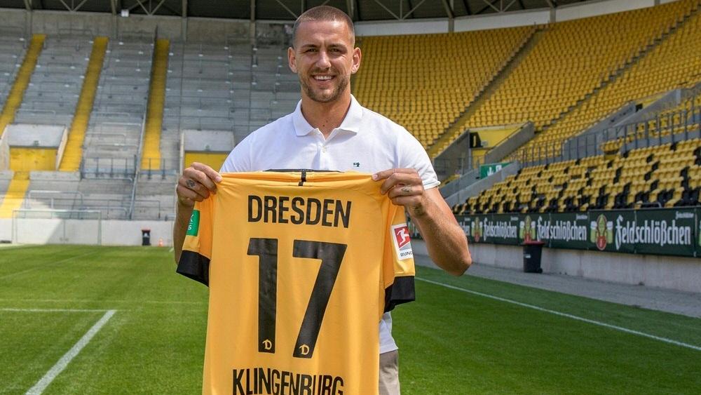 Dynamo Dresden präsentiert Neuzugang René Klingenburg