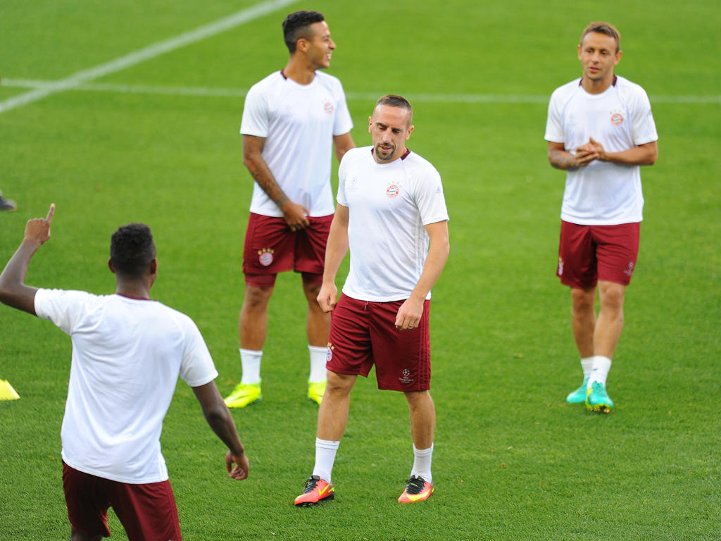 Franck Ribéry tauscht sein Trainingshemd bald wieder für ein Trikot ein