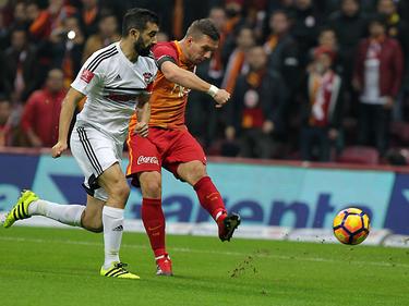 Lukas Podolski hat Galatasaray im türkischen Pokal zum Sieg geschossen