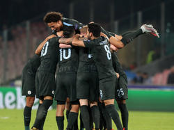 El Manchester City se llevó otros tres puntos de Nápoles. (Foto: Getty)