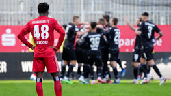 Der HSV erlitt einen Rückschlag bei Kellerking SV Sandhausen