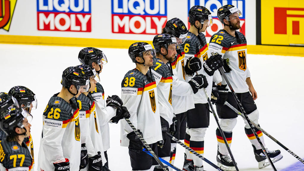 Die deutsche Eishockey-Nationalmannschaft bei der WM in Finnland