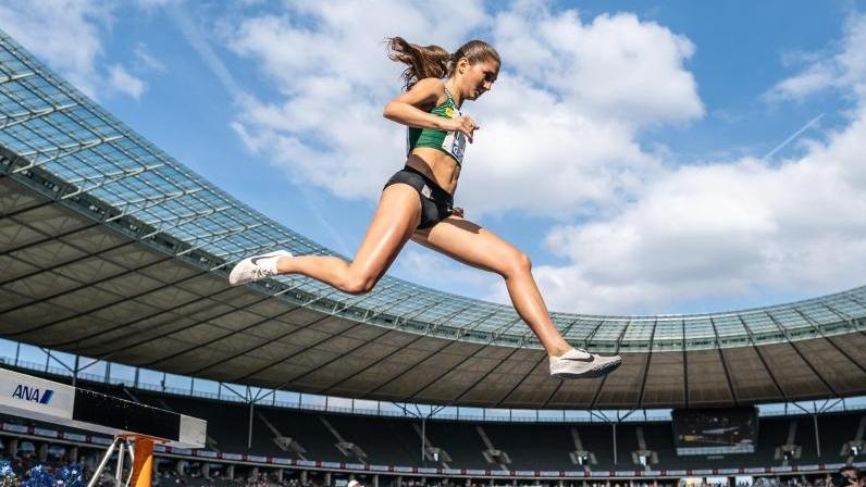 Gesa Krause ist eine der besten 3000-Meter-Hindernisläuferin der Wel Gesa Krause ist eine der besten 3000-Meter-Hindernisläuferin der Wel