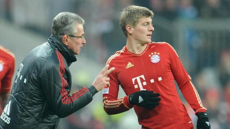 Jupp Heynckes (l) förderte Toni Kroos auch beim FC Bayern
