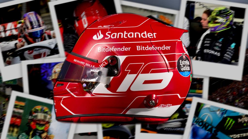 Das sind die Helme der Formel-1-Piloten in der Saison 2023