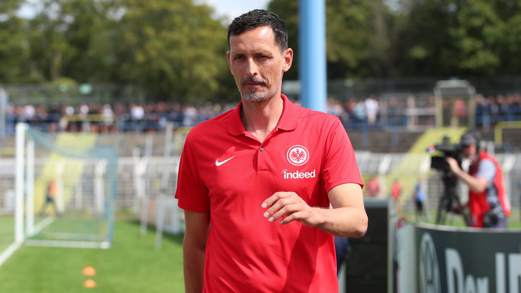 Dino Toppmöller ist Trainer von Eintracht Frankfurt