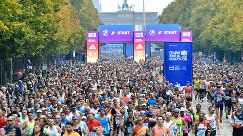 Kein anderer Lauf lockt so viele Starter wie der Berlin-Marathon