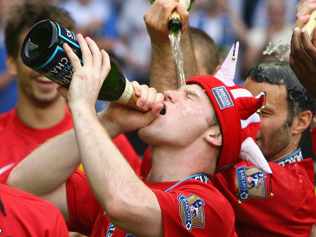 Wayne Rooney weiß nur zu gut, wie man feiert