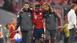 Kingsley Coman musste noch in der ersten Halbzeit ausgewechselt werden