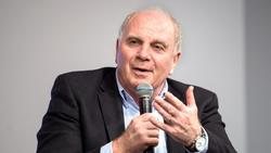 Ungewohnt zurückhaltend: Uli Hoeneß