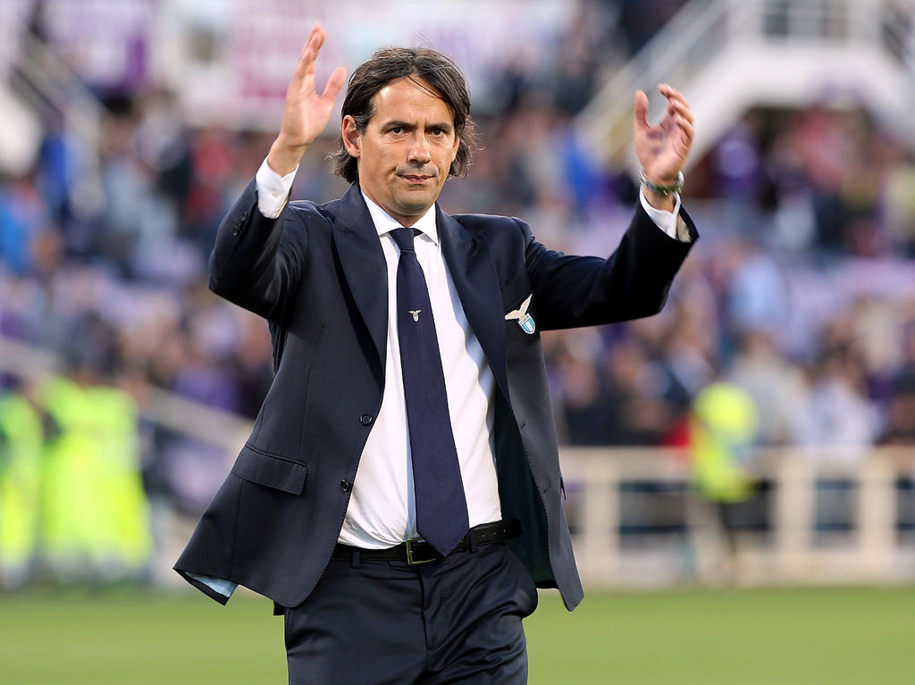 Inzaghi al frente de la Lazio (Foto: Getty)
