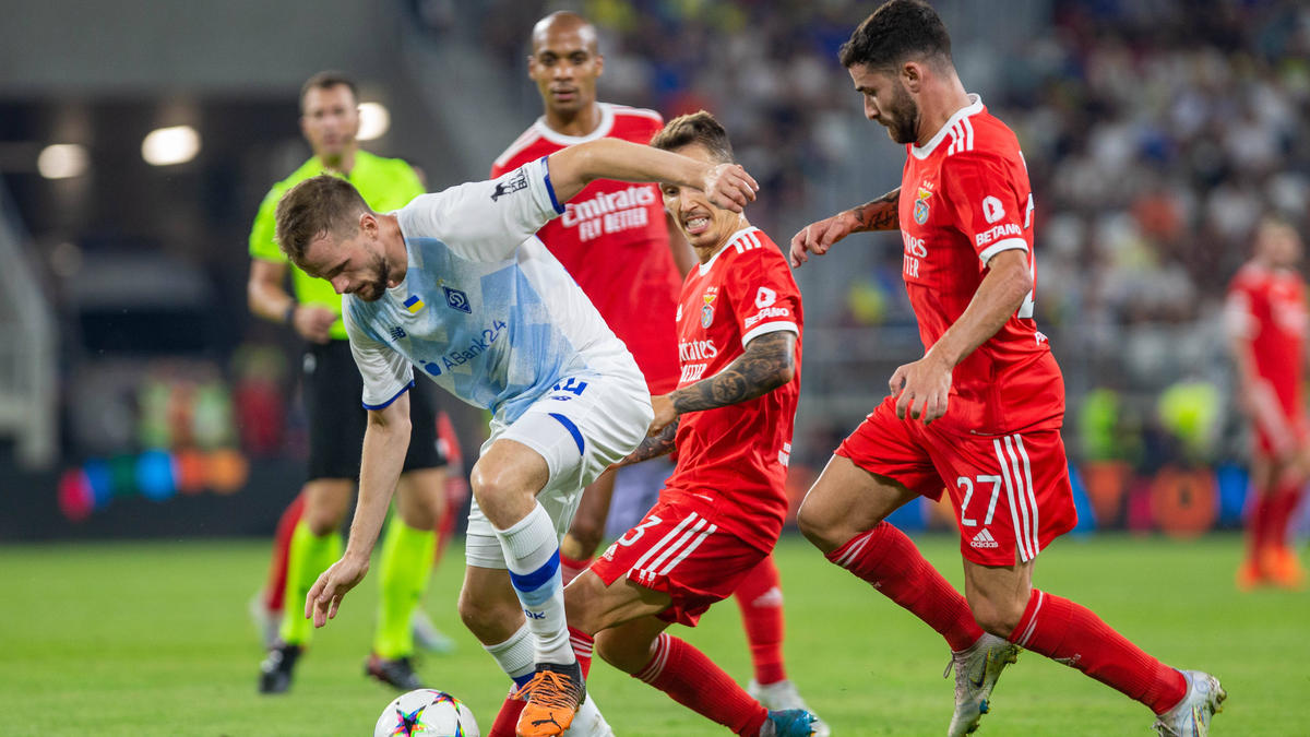 Dynamo Kiew verliert gegen Benfica
