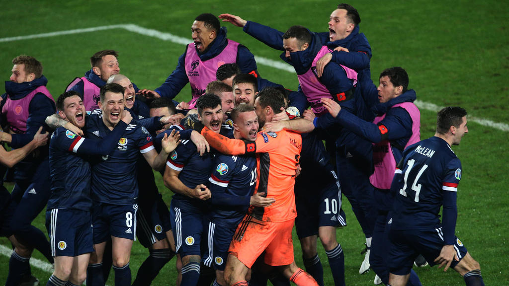 Schottland startet am 14. Juni gegen Tschechien in die EM