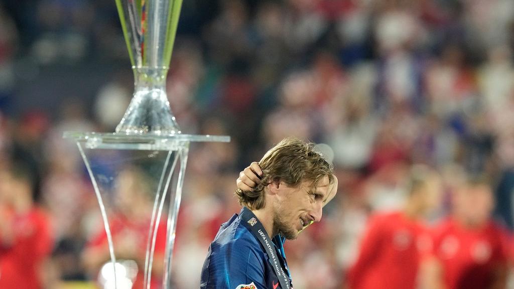 Kroatiens Star Luka Modric konnte den Nations-League-Titel nicht gewinnen