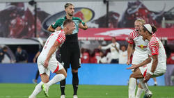 RB Leipzig drehte in der zweiten Halbzeit auf