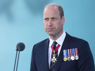 Prinz William hat die englische Fußball-Nationalmannschaft besucht