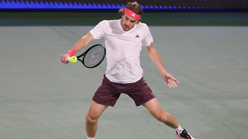 Stefanos Tsitsipas hat das Turnier in Dubai gewonnen