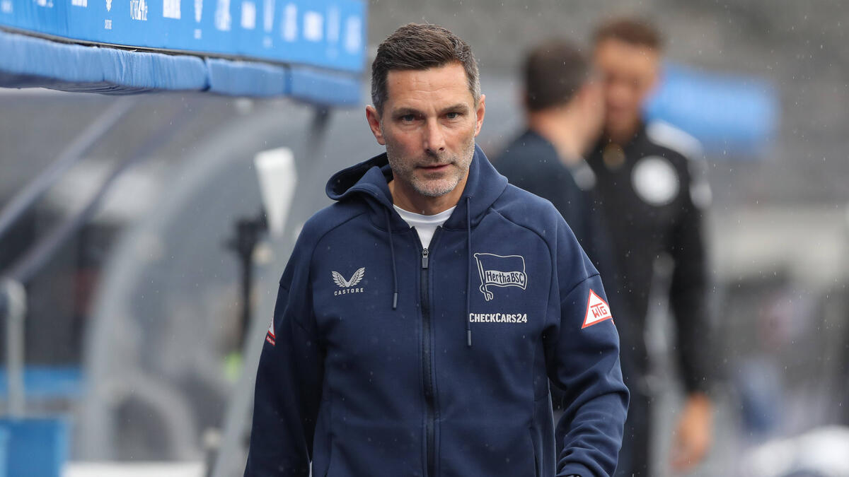 Droht Stefan Leitl das Aus bei Hertha BSC?