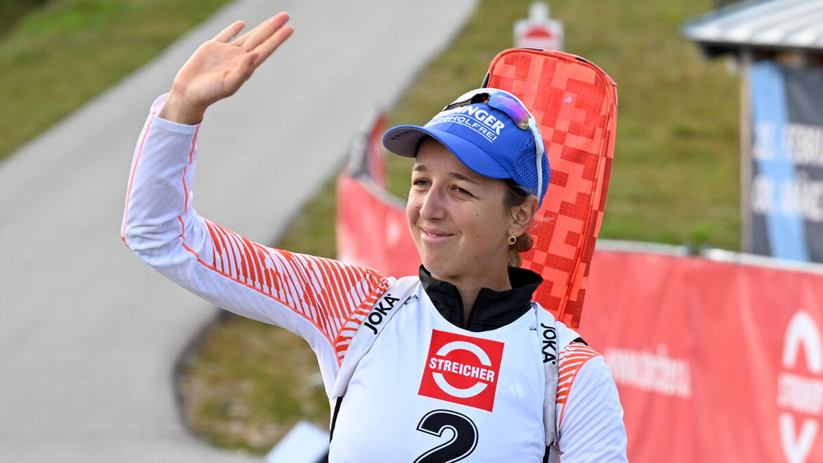 Neue Deutsche Meisterin im Verfolger: Biathlon-Star Preuß