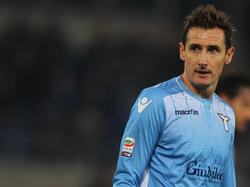 Fällt mit einer Muskelverletzung aus: Miroslav Klose