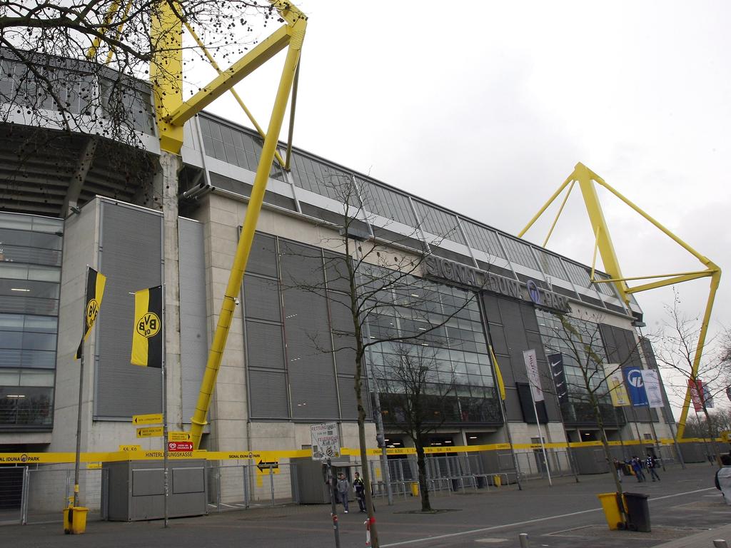 Am Dortmunder Stadion wurde ein Blindgänger gefunden