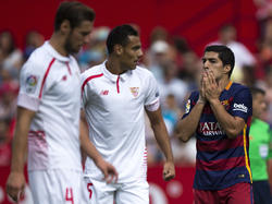 Luis Suárez und der FC Barcelona mussten sich Sevilla geschlagen geben