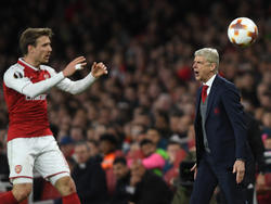 Arsène Wenger war in seinem letzten internationalen Spiel in London unzufrieden
