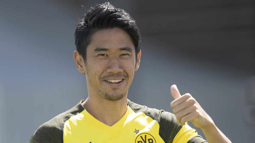 Lächelt Shinji Kagawa auch in Zukunft noch im BVB-Dress?