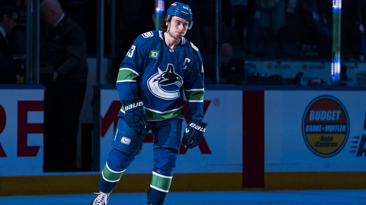 Quinn Hughes ist der Kapitän der Vancouver Canucks