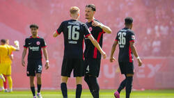 Hugo Larsson (16) zählt zu den Leistungsträgern bei Eintracht Frankfurt