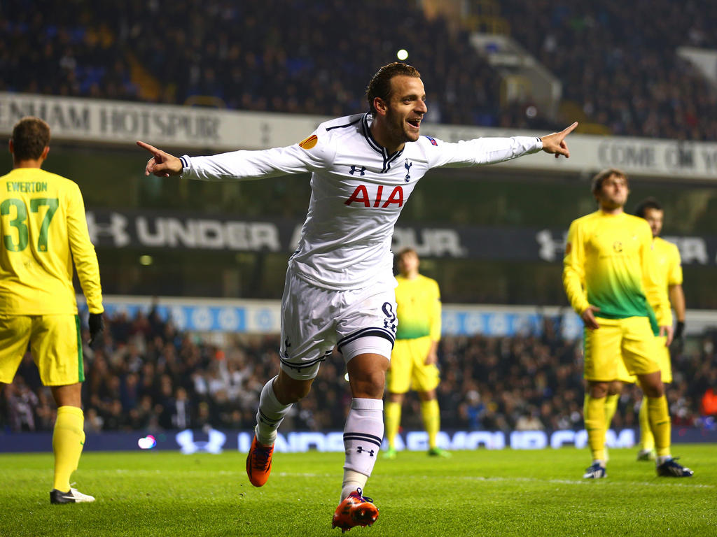 Roberto Soldado ist mit Tottenham ein heißer Anwärter auf den Europa-League-Titel